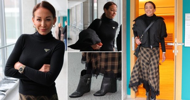 Agátin outfit stál celkem skoro milion korun!