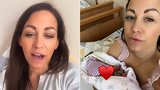 Hanychovou pustili z porodnice: Odchod zdržely komplikace s novorozenou Rozárkou!