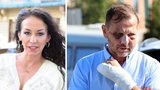 Vyděsilo ji násilí. Agáta Hanychová po rvačce u Soukupa zvažuje další boj o dceru
