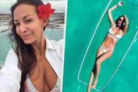 Sexy Agáta dráždí: Polibek exotiky! A jedna obří bolest