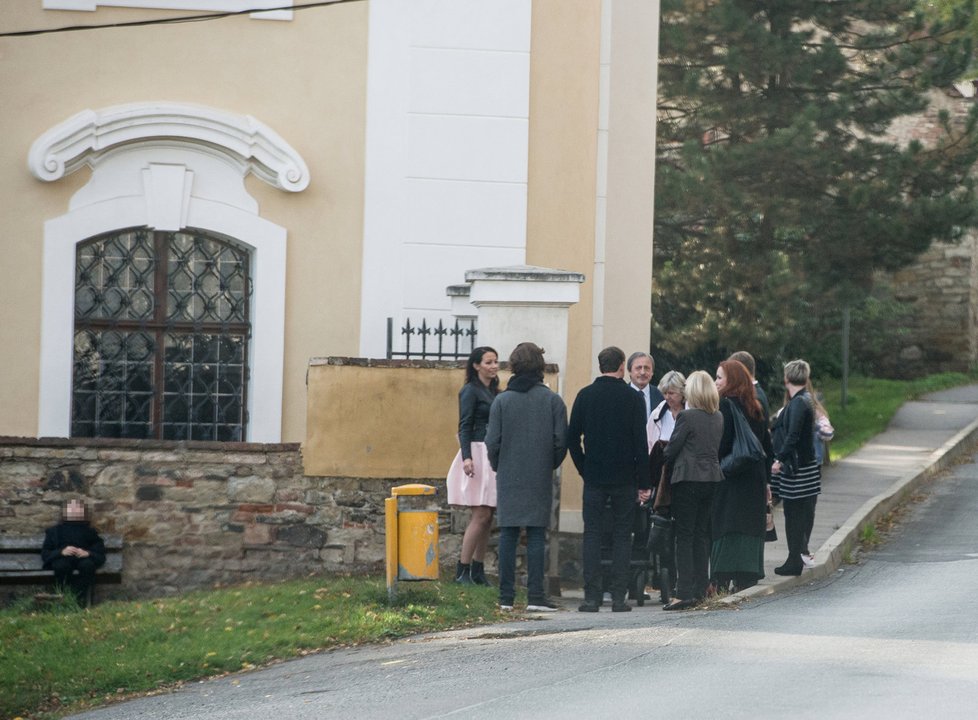 Křest dcery Agáty Prachařové a Jakuba Prachaře