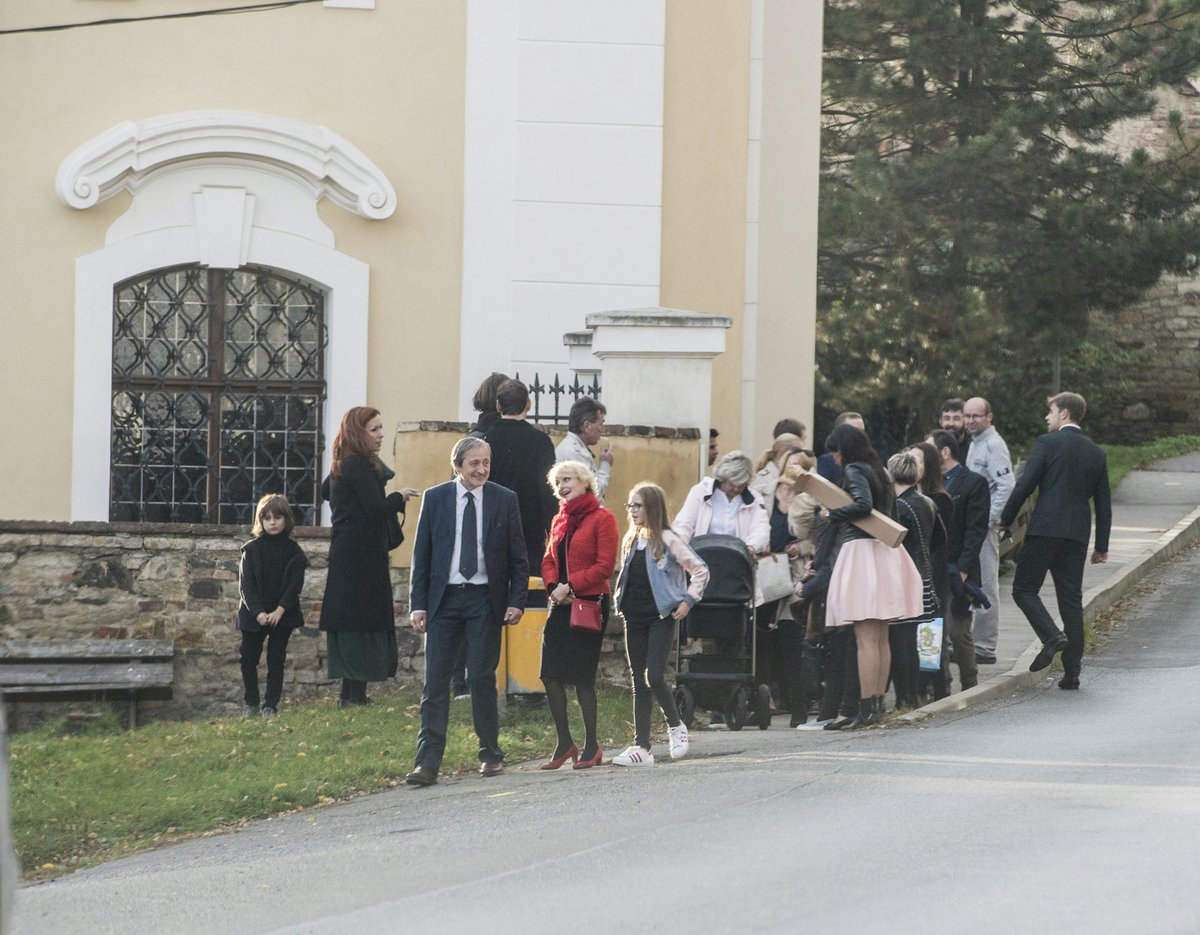 Křest proběhl v unětickém kostele Nanebevzetí Panny Marie