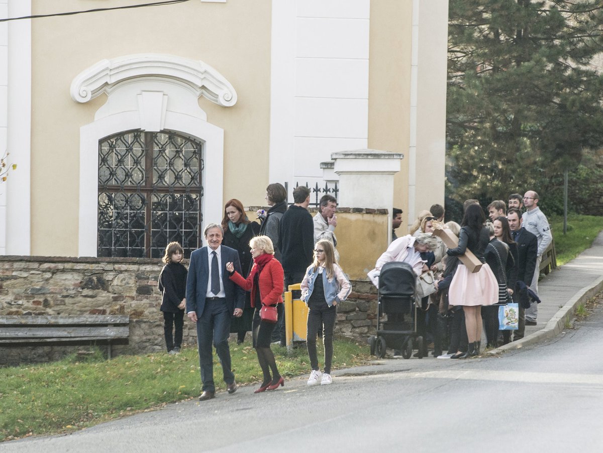 Křest proběhl v unětickém kostele Nanebevzetí Panny Marie