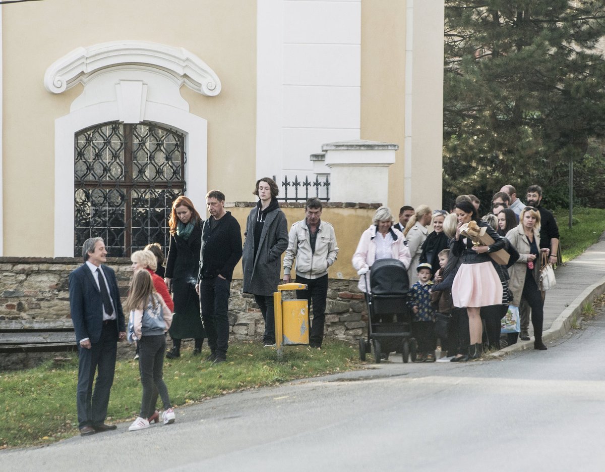 Křest proběhl v unětickém kostele Nanebevzetí Panny Marie