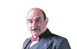 Nejznámější a pro mnohé nenahraditelným představitelem Poirota je herec David Suchet. V 74 epizodách seriálu ho hrál po dobu 24 let.