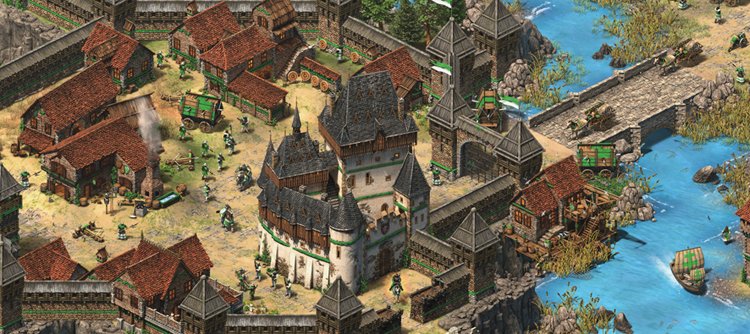 V novém datadisku pro druhý díl Age of Empires se objevil i Karlštejn