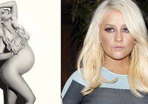 Christina Aguilera má druhé dítě. Vzpomeňme, jak vypadala, když byla těhotná!