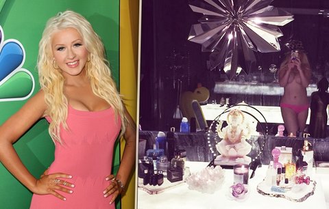 Christina Aguilera se vystavila polonahá: Tohle je teprve začátek, vzkazuje fanouškům