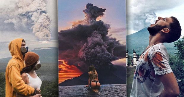 Hele, za chvíli to bouchne! Běsnící sopka je nová neodolatelná turistická atrakce Bali