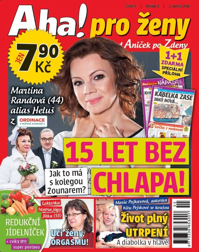 Aha! pro ženy č. 5/ 2016.