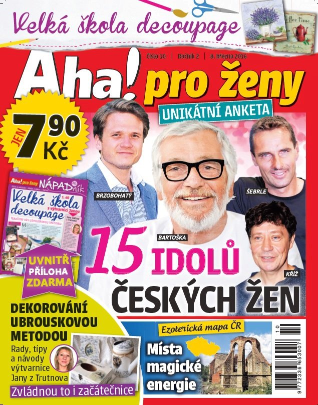 Aha! pro ženy č. 10/2016.