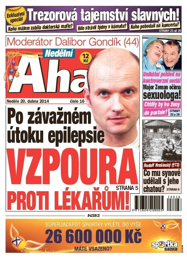 Deník Aha! 20.4.2014