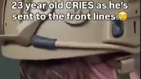 Videa ubrečených ukrajinských branců: AI Fake!