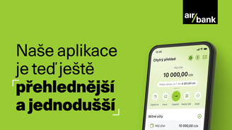 Air Bank rozdává tisíc korun za převod penzijka. Vše vyřídíte přímo v mobilu Air Bank rozdává tisíc korun za převod penzijka. Vše vyřídíte přímo v mobilu