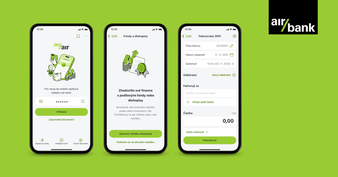 Air Bank_redesign aplikace Air Bank_redesign aplikace