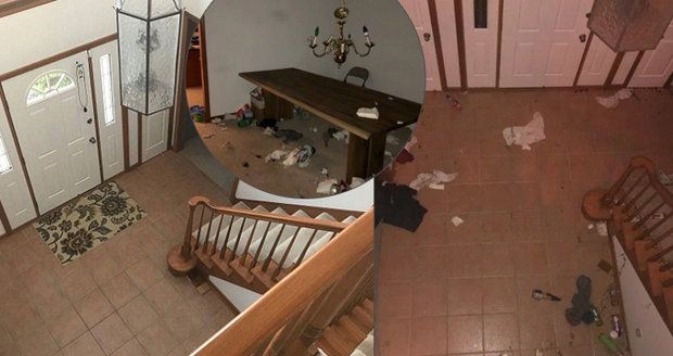 Noční můra přes Airbnb: Vypečený host při šílené silvestrovské party zdemoloval celý dům!