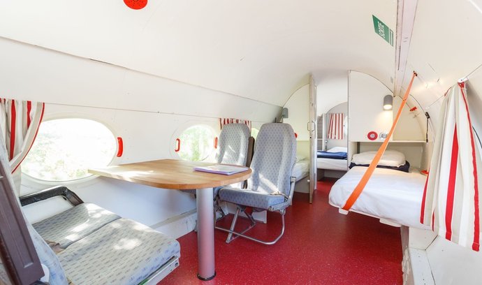 Na Airbnb se můžete ubytovat i v letadle.