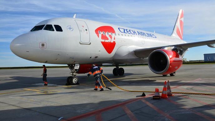 Airbus A319 Českých aerolinií