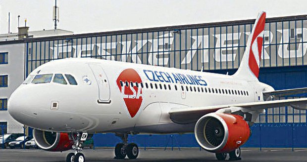 Airbus A319 Českých aerolinií