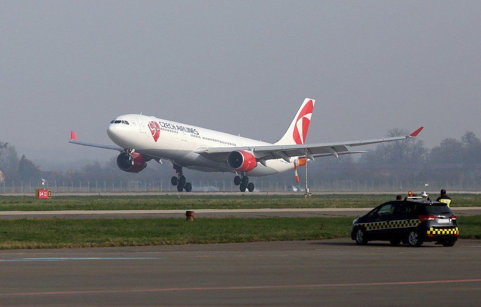 Airbus A330 společnosti ČSA