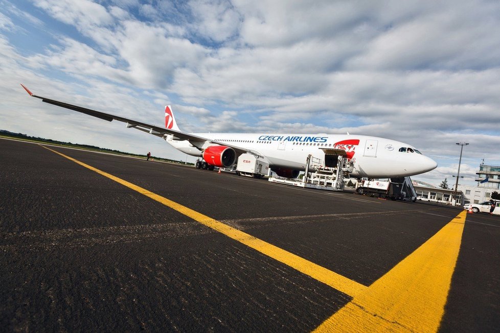 Airbus A330 společnosti ČSA