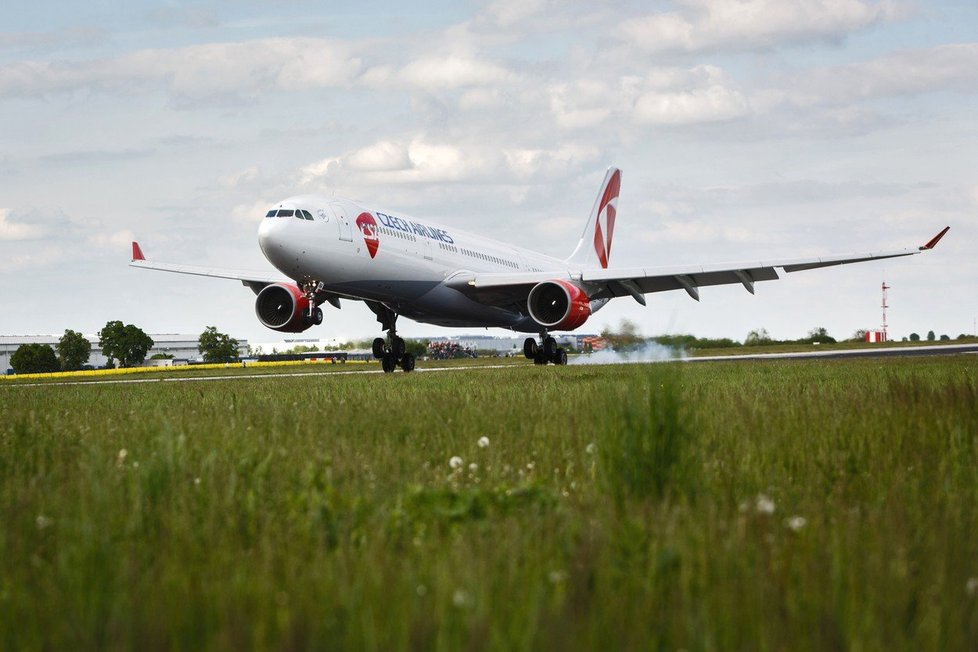 Airbus A330 společnosti ČSA