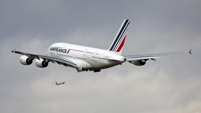 Airbus A380 aerolinek Air France