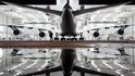 Airbus A380 v lakovně Airbus A380 v lakovně