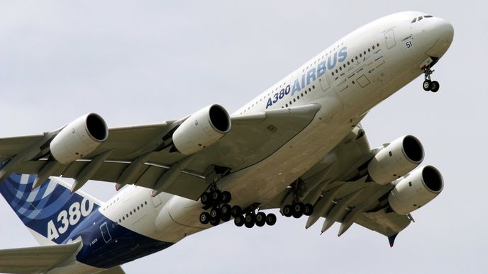 Největší dopravní letadlo světa Airbus A380