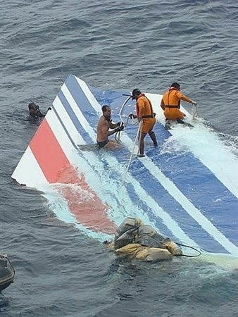 Směrové kormidlo airbusu