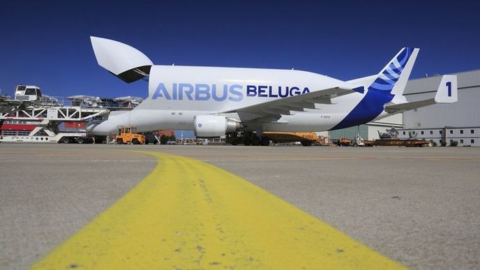 Airbus vyřadil první vyrobený letoun Beluga.