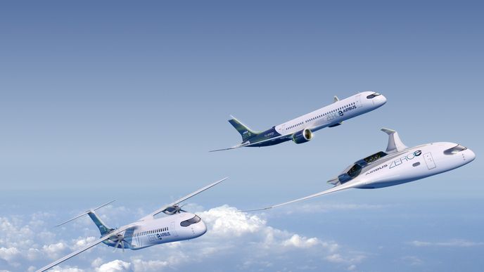 Koncepty letadel budoucnosti dle Airbusu