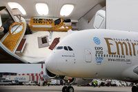 Obr přistál v Praze. Airbus A380 bude pravidelně létat do Dubaje