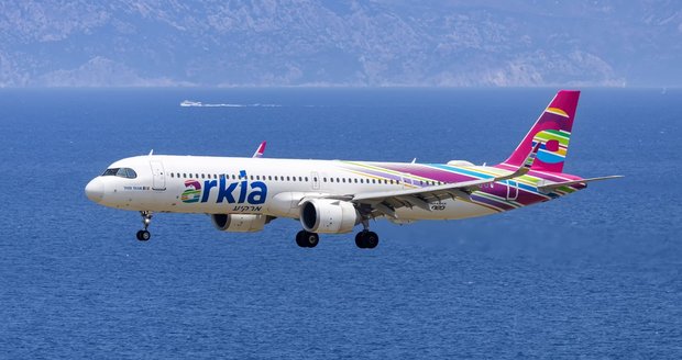 Airbus na lince z Tel Avivu do Prahy vyvolal poplach.