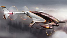 Takto by mohla létající auta od Airbusu v budoucnu vypadat.