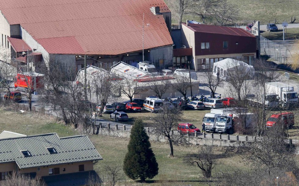 U střediska záchranných prací pod francouzskými Alpami byla vybudována kaple.