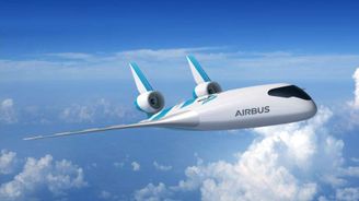 Airbus přišel s designem letadel, který má výrazně snížit spotřebu paliva