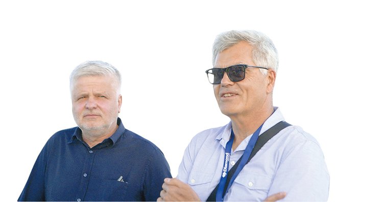 Štefan Klein a Anton Zajac, tvůrci létajícího vozu AirCar