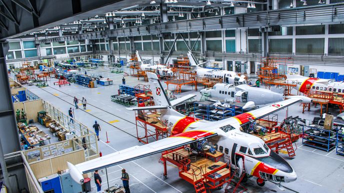 Společnost Aircraft Industries spoléhá na Rusko jako na klíčového zákazníka, vyrábí ale v Česku.