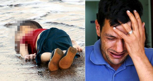 Před rokem utonul 3letý Ajlan, jeho otec přežil jako jediný z rodiny: Umírání pokračuje, nikdo nic nedělá, pláče