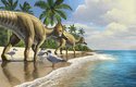 Rekonstrukce dinosaura Ajnabia odysseus. Byl velký asi jako poník
