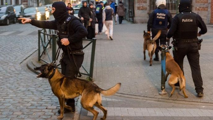 Akce belgické policie, při které byl dopaden Salah Abdeslam