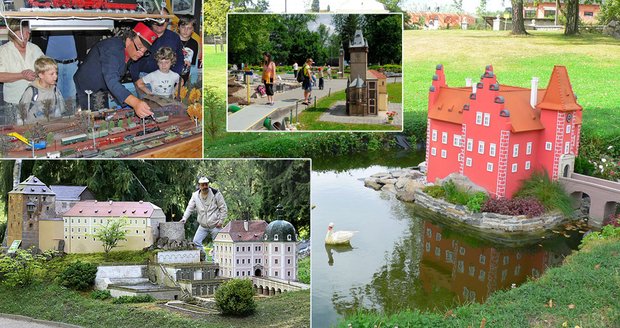 Památky Česka i Evropy můžete navštívit najednou v některém z parků s miniaturami.