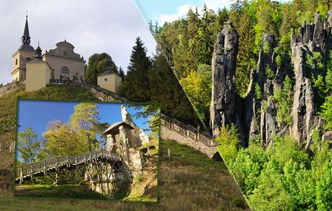 10 tipů na výlet do přírody: Poznejte Zeměráj, zkamenělou svatbu i hrad z Ladových obrázků