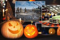 Tipy na víkend: Halloween, Prague Car Festival, výlovy rybníků i oslava republiky