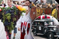 Tipy na víkend: Vinobraní a dožínky! Festival středověku, setkání veteránů i soutěž záchranářů