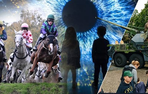 Tipy na víkend: Velká pardubická! Den armády, dýňobraní i výlet do lidského těla