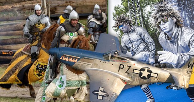 Tipy na víkend: Festival ABC! Středověk v Libušíně, letecká show i setkání veteránů