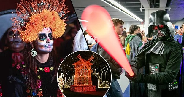 Tipy na víkend: Svátek mrtvých! Cesta světlem, Comic-Con i slavnosti sv. Huberta Neseďte doma, vyrazte na výlet!