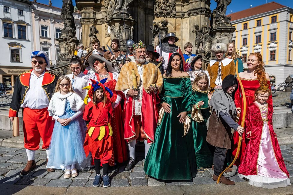 Festival tvarůžků v Olomouci.